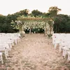 رومانسية زهور الاصطناعية محاكاة Wisteria زفاف زفاف زفاف طويلة قصيرة الحرير الحرير باقة غرفة مكتب حديقة الزفاف A265x