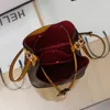 Luxury Brand Flower Printing Bucket Bag Women Designer Shoulder Bag Crossbody Bags ChaoL860