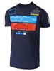 T-shirt à manches courtes et col rond F1 Racing, chemise d'été identique, personnalisée