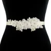 Wedding Sashes TRiXY S355 Charming Flowers Belts For Women Bridal Belt Rhinestone Sash Bride Accessories322e