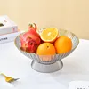 Tallrikar gianxi multifunktionell fruktplatta klass plastiska spett benrätter Koncise stil Snack Storage Tray Kitchen Accessories