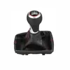 6 velocità Auto MT Pomello Del Cambio Ghetta Boot Copertura Per A4 S4 B8 8K A5 8T Q5 8R S-Line 2007-2015278H