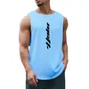 Canotte da uomo Muscleuys Ym Clotin Uomo Allenamento Top Bodybuildin Vest Mes Fitness Senza maniche Sirt Mens Sport Baskeall