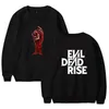 Erkek Hoodies Evil Dead Rise 2d Capless Sweatshirt Çiftler Moda Winte Kadınlar/Erkekler Komik Giysiler