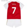 2023 24 Tierney Saka Kids Kit Jerseys de fútbol 22 23 G. Jesús Pepe Willian Smith Odegaard Gudouzi Home Away Tercer portero Camisetas de fútbol de manga corta T230720