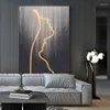 Lampa ścienna współczesna sztuka abstrakcyjna malarstwo wnętrza LED odpowiednie do tła salonu korytarza wystrój domu stałe