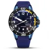 Quality Luxury Wristwatch Big Pilot Midnight Blue Dial Automatic Mens Watch 46MM Mechanical Wristwatches orologio di lusso Designe2424