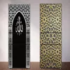 Naklejki ścienne Selfeza w stylu muzułmańskim szafka na lodówkę podwójne remont drzwi zdejmowany dekoracyjny 230720