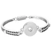 Bracelets porte-bonheur bijoux à boutons pression Bracelet magnétique pour femmes boutons 18mm bracelets interchangeables345T