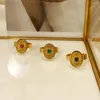 Anillos de boda Piedra natural vintage para mujeres Redondeo de puño abierto Anillo de compromiso ajustable Joya de regalo Bague
