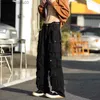 Men's Pants Street Fashion White Multi Pocket Set Men's Harajuku Style Loose Casual Pants Street Retro Women's Relaxed Pants Z230721