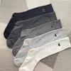 Vrouwen pure sokken Mode luxe sokken dames zomer ontwerper zwart grijs wit Japans sok vrouw accessoire
