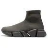 chaussures à lacets chaussettes designer hommes femmes plate-forme formateurs chaussure de sport triple noir graffiti semelle fead rouge rose peur plein rouge balenciaha bottes balenciagas baskets