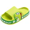 Slipper Tecknad djurbarn tofflor sommar pojkar hem non slip badrum flickor mjuk dinosauri utomhus strand sandaler 230720