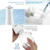 Other Oral Hygiene 5 Modes Oral Irrigator USB Rechargeable Water Floss Portable Dental Water Flosser Jet 300ml Irrigator Dental Teeth Cleaner6 Jet 230720