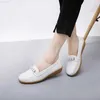 Dress Shoes CEYANEAO Women Casual Genuine Leather Soft Gommino Candy Color Super Light Fashion Flat Slip On Shoes Loafers Plus Size 35-44 L230721