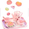 Cuisines Jouer Nourriture Filles Jouets DIY Faire semblant Jouer Jouet Simulation Thé Nourriture Gâteau Ensemble Jouer Maison Cuisine Après-midi Thé Jeu Jouets Cadeaux Pour Enfants Enfants 230720