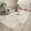 Carpets Modern Carpets for Living Room Abstract Large Area Plush Rugs Bedroom Decor Bedside Carpet Grey Thickened Floor Mat Lounge Rug R230720