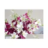 Couronnes De Fleurs Décoratives Faux Phalaenopsis Européen 65 Cm Long 12 Pcs Papillon Orc 6 Couleurs Pour La Fête Maison Table Fleur Drop Deli Dhtc5