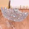 Luxury Alloy Diamond Crown Bride Jewelry Wedding Tiara Bride Wedding Crown Bridal Headband Hair Accessories Party Wedding Tiara282q