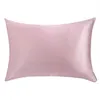 2PCS 22 Momme Silk Pillowcase 100％Nature Mulberry Silk Pillow Case Hidden Zipper Soft Health Satin Pillowcase295c