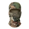 Taktyczna czapka Balaclava Full Face Mask Military Camouflage Wargame Hełm Caps Cylling Rower Maski narciarskie Airsoft Scali Cap