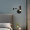 벽 램프 긴 sconces 현대 크리스탈 LED 육각형 침실 장식 침대 터키 욕실 라이트 레트로