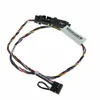 Original datorkablaranslutningar för Dell för XPS 8200 8300 8700 Switch Cable Power-knappindikator F7M7N 0F7M7N CN-0F7M7N 1206J