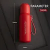 Tumblers PINKAH Portátil Samurai Sling Frasco a Vácuo 316 Imprensa de Aço Inoxidável Plugue Interno Tampa do Copo de Água Reta Copo Presente 500ml 230720