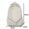 School Bags Waterproof Nylon Women Backpack Female Travel Bag Backpacks Schoolbag for Teenage Girls Solid Color Bookbag Mochila 230720