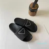 Pantofole da donna firmate Estate Streetwear Slip On Sandali Scarpe in gomma goffrata Donna Uomo Scivoli sandali da spiaggia