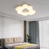 أضواء السقف غيوم الشكل LED 3 درجة حرارة اللون تعتيم غرفة المعيش