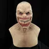 Imprezy cosplay maski stary mężczyzna maska ​​halloween przerażająca zmarszczka twarz Kostium Realistyczny lateksowy maskaradę karnawałowy Masque