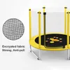 Trampolines Trampoline Filet de protection Trampoline rond extérieur Filet de sécurité Tapis de saut Net Protection du lit de rebond pour enfants Anti-blessure Nylon 230720