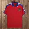 Camisa de futebol retrô para fãs da República Tcheca de 1996 nº 4 NEDVED nº 18 NOVOTNY nº 8 POBORSKY Camisa de futebol vermelha alternativa branca T230720
