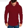 Men's Hoodies Sweatshirts New Hoodies Men Solid Slim Fit Pullovers Hoodie Sweatshirts Men Stripe Fold Hoody Sweatshirt Hip Hop Streetwear Sudadera Hombre L230721