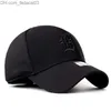 قبعات الكرة السوداء مناسبة بالكامل مغلقة البيسبول قبعة الرجال المطرزة Snap Cap Cap Women's Gorilla Bone Men Cap Z230811