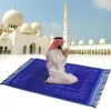 Carpet Thickened Muslim Islamic Prayer Mat Soft Comfortable Machine Washable Plain Embossed NonSlip 80cmx120cm 230721