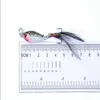 HELA 12 PCS Fiske Lure Winter Vib Hard Bait Ice Sea Fishing Tackle Jig Wobbler 6G 4 5cm 248m