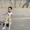Корейские детские платья для маленьких девочек летние дотча