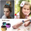 enfants paillettes poignet sueur bande mode sirène paillettes bracelets jolies filles bracelet sport magique support de poignet festival enfants meilleur cadeau