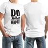 T-shirt da uomo T-shirt stampata ispiratrice Casual Street Puro cotone Trend da donna Tinta unita Top Abbigliamento outdoor