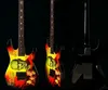 Custom kirk Hammett LTD KH-3 Karloff Mummy Monster Movies Collection 7v Chitarra elettrica Paletta inversa, Copia pickup EMG, Floyd Rose Tremolo