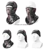 Casquette de cagoule de camouflage Masque intégral pour CS Wargame Cyclisme Chasse Armée Casque de vélo Doublure Tactique Caps tête extérieure turban de protection Écharpe