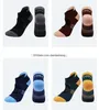 Chaussettes dos nu de yoga Femmes Anti Slip Ballet Dancing Floor Toe-Socks Indoor Home Serviette éponge Bas Sox Tricoté Coton Respirant Pilates Chaussette Sports Femme