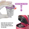 Tools Stainless Steel Keurig Refillable Coffee Capsule Reusable Kcup Filter for 2.0 & 1.0 Brewers K Cupfor Keurig Hine