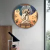 Zegar ścienny Dwanaście konstelacji zegar do nowoczesnej dekoracji domowej nastolatek pokój żywy igła wiszące stół