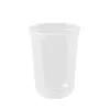 Bicchieri rigidi riutilizzabili BubbLe Tazza da tè in plastica usa e getta tè al latte boba per feste con coperchio e calice per bicchieri verrine di paglia 230721