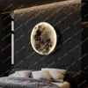 Vägglampa modern måne sconce led inomhus belysning sovrum vardagsrummet tak dekoration fixtur lusters lampor