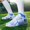 Athletic Outdoor Children Soccer Shoes Sneakers Vuxna barn Sport Skodon Cleats Grass Training Outdoor Hållbara Futsal Football Shoes for Boys 230721